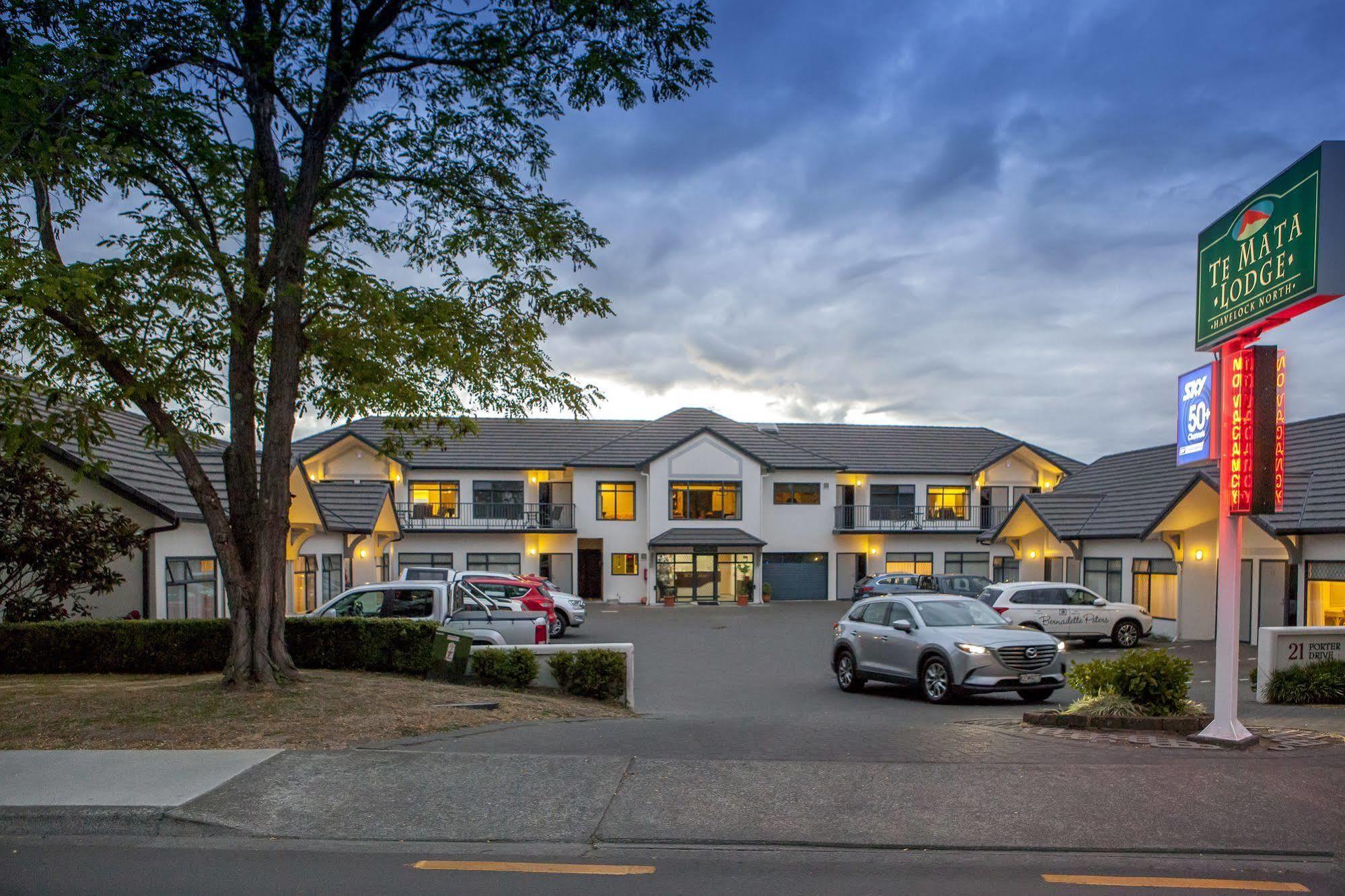 Te Mata Lodge Хейвлок Норт Екстериор снимка
